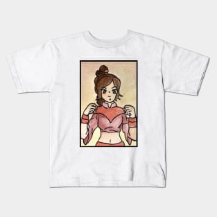 The Last Paintbender: Ty Lee Avatar Watercolour Kids T-Shirt